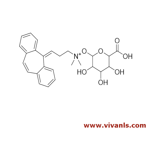 Glucuronides-Cyclobenzaprine N-β-D-Glucuronide-1654761589.png